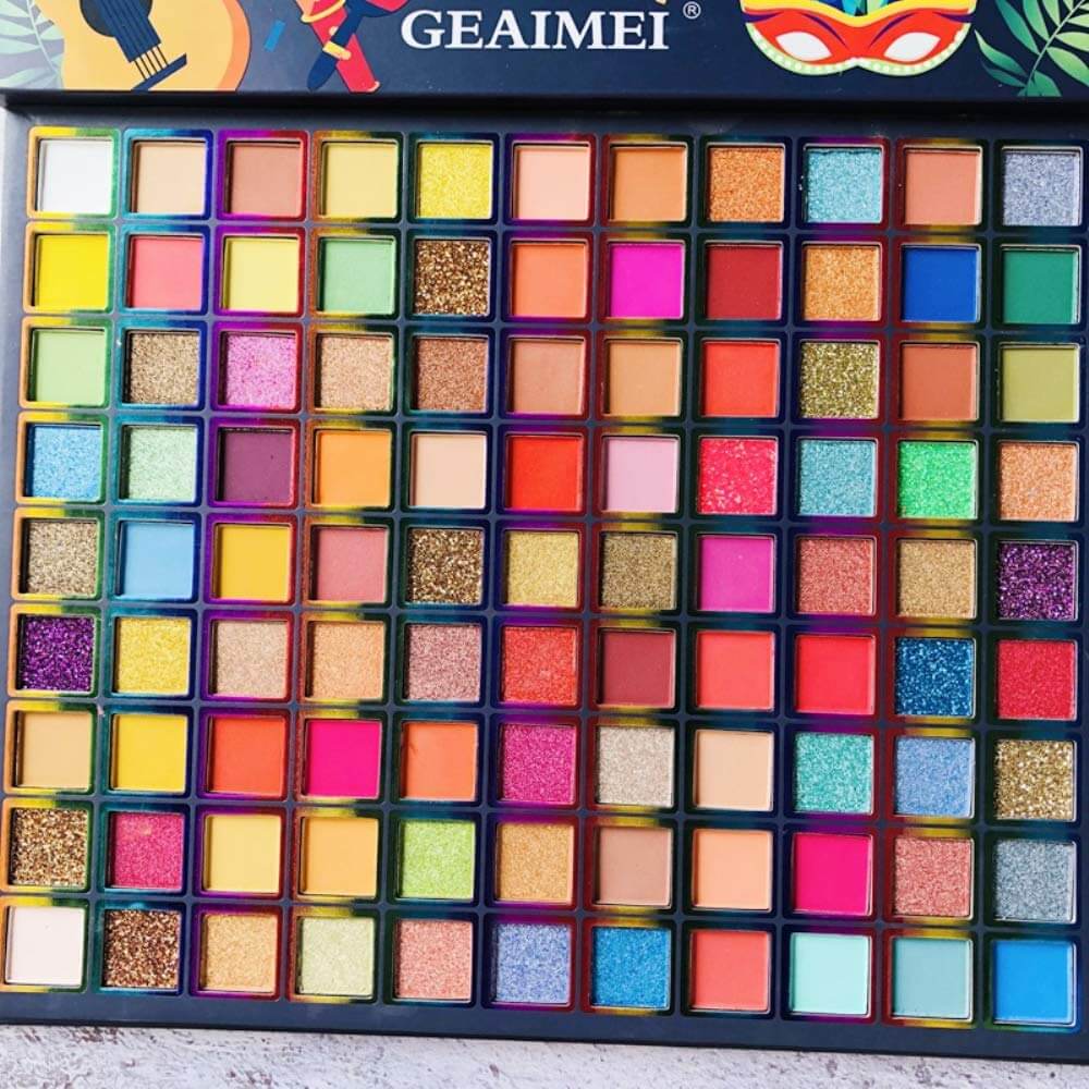 99 Color Brazilian Makeup Carnival Palette - PlanetShopper
